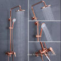 Reliably Sealing Perfect Quality Shower Set Rose Gold